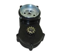 Clutch Gear Box Kit Fit for 47 Cc 49 Cc Dirt Bikes Double Chain Clutch Drum Gear Box Black Sealed housing