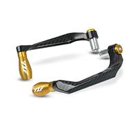 Clutch Handlebar Protector Universal Motorcycle CNC Aluminum Brake Clutch Levers Guard Protector for Y-AMAHA YZF R1 YZF R3 YZF R6 YZF-R1 YZF-R3 YZF-R6 R125(Gold)