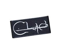 Clutch Heavy Thrash Metal Embroidered Iron on Applique Souvenir Accessory