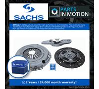 3000 950 064 3pc Clutch Kit 3 Pieces Cover Plate Bearing Transmission By Sachs