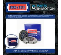 Borg & Beck Clutch Kit Set 2pc 200mm fits Fiat Suzuki
