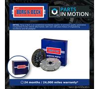 BORG & BECK HK6855 Clutch Kit Fits Audi A3 Seat Cordoba Ibiza Leon Skoda VW Bora