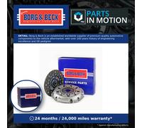 Clutch Kit 2 piece (Cover+Plate) 220mm HK2589 Borg & Beck 1518195 1529952 New