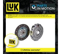 Clutch Kit 2 piece (Cover+Plate) fits CITROEN C5 Mk3 2.0D 09 to 15 250mm LuK New