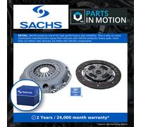 Sachs Clutch Kit 2-piece (Cover+Plate) - Fits FORD FOCUS Mk1 1.8 (98-05) EYDL - 220mm - New