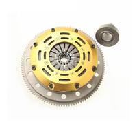 Clutch Kit 215MM 8.5" / 185MM 7.25" RACING CLUTCH TWIN DISC FLYWHEEL KIT Fit For Bmw 323 325 328 E36 M50 M52(185MM 7.25inch)
