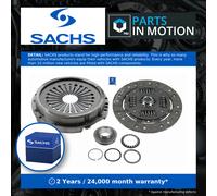 Sachs 3000506001 Clutch Kit 20 Teeth 225mm Diameter Replacement Fits Porsche 911