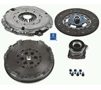 SACHS Clutch 2290 601 159 with central slave cylinder, with clutch pressure plate, with dual-mass flywheel, with flywheel screws with clutch disc 250