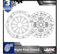 Clutch Kit - 2pc - fits Daihatsu Charade Vlll, Subaru Trezia, Toyota Auris....