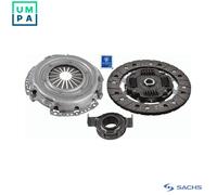 Sachs Clutch Kit 3000 334 001 - 3-piece - Fits Ford Escort Mk IV, Orion Mk II, Fiesta Mk III