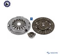 Sachs Clutch Kit 3000 824 601 KZ-066 - 3pc 215mm Cover Plate & Aisin bearing for Mazda MX-5