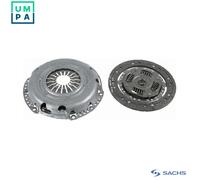 Sachs Clutch Kit 2-piece (Cover+Plate) - Fits FORD FOCUS Mk1 1.8 (98-05) EYDL - 220mm - New