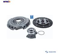 Clutch Kit 3pc (Cover+Plate+CSC) fits OPEL ADAM M13 1.4 12 to 19 200mm Sachs New