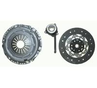 Clutch Kit 3pc (Cover+Plate+CSC) fits AUDI TT 8N3, 8N9 1.8 98 to 06 240mm Sachs