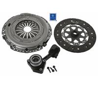 Clutch Kit 3pc (Cover+Plate+CSC) fits FORD GALAXY Mk2 TDCi 1.8D 06 to 07 240mm