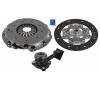 Sachs Complete Clutch Kit 3000990472 3pc (Cover+Plate+CSC) 240mm for Peugeot Citroën DS Opel
