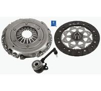 Clutch Kit 3pc (Cover+Plate+CSC) fits RENAULT KOLEOS Mk2 1.6D 2016 on 240mm New