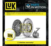 Clutch Kit 3pc (Cover+Plate+CSC) 210mm 621310333 LuK 306208527R 7701475587 New