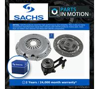 Sachs Clutch Kit 3000 990 088 3pc (Cover+Plate+CSC) Fits Ford Focus I 1998–2009, EcoSport 2011–2022