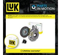 LuK Clutch Kit 624371233 – 3pc (Cover, Plate, CSC) 240mm – fits SsangYong Kyron 2.7D 05-14