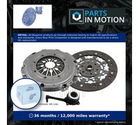 Blue Print Clutch Kit ADV183097 - 3pc (Cover+Plate+CSC), 240mm - Fits Audi A3/Q3/TT, VW Scirocco