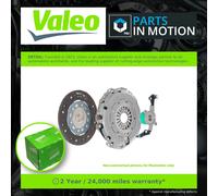 834037 3pc Clutch Kit 3 Pieces Cover Plate CSC Transmission Replacement By Valeo