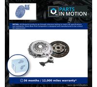 Blue Print Clutch Kit ADF123015 220mm 3pc (Cover, Plate & CSC) Fits Ford Focus