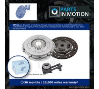 Clutch Kit 3pc (Cover+Plate+CSC) fits FORD TOURNEO COURIER B460 1.0 2014 on New