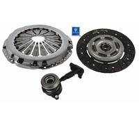 Clutch Kit 3pc (Cover+Plate+CSC) fits FORD TOURNEO CONNECT V408 1.0 13 to 18 New
