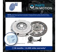 Clutch Kit 3pc (Cover+Plate+CSC) fits FORD TRANSIT CONNECT 1.6D 2013 on 240mm