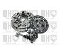 Clutch Kit 3pc (Cover+Plate+CSC) fits NISSAN MICRA K12 1.0 03 to 10 CG10DE