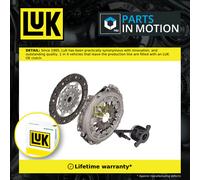 Clutch Kit 3pc (Cover+Plate+CSC) fits NISSAN X-TRAIL T31 2.0 07 to 10 MR20DE LuK