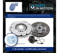 Clutch Kit 3pc (Cover+Plate+CSC) fits OPEL CORSA C, D 1.0 00 to 14 201mm Quality