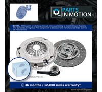 Clutch Kit 3pc (Cover+Plate+CSC) fits VAUXHALL VIVARO X83 2.0D 06 to 14 240mm