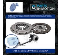 Clutch Kit 3pc (Cover+Plate+CSC) fits RENAULT MEGANE Mk3 1.4 09 to 15 H4J700 New