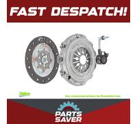 Clutch Kit 3pc (Cover+Plate+CSC) fits RENAULT MODUS 1.2 2004 on Valeo 302052617R