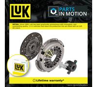 Clutch Kit 3pc (Cover+Plate+CSC) fits RENAULT MODUS JP0W 1.2 2007 on D4F784 LuK