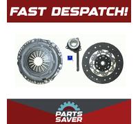 Clutch Kit 3pc (Cover+Plate+CSC) fits AUDI TT 8N3, 8N9 1.8 98 to 06 240mm Sachs