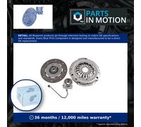 Clutch Kit 3pc (Cover+Plate+CSC) fits VAUXHALL ZAFIRA C 1.4 11 to 18 A14NET New