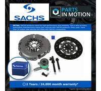 Clutch Kit 3pc (Cover+Plate+CSC) fits VAUXHALL MOVANO B 2.3D 2010 on 260mm Sachs
