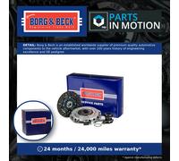 Clutch Kit 3pc (Cover+Plate+CSC) HKT1046 Borg & Beck 1606592 24422061 93185915
