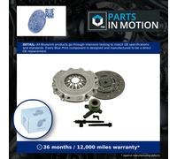 Clutch Kit 3pc (Cover+Plate+CSC) fits VAUXHALL VIVARO X83 1.9D 01 to 06 241mm