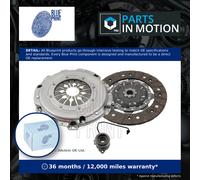 Clutch Kit 3pc (Cover+Plate+CSC) fits VAUXHALL ZAFIRA B 1.7D 08 to 14 241mm New