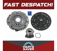 Clutch Kit 3pc (Cover+Plate+CSC) fits OPEL ASTRA H 1.8 05 to 14 205mm Sachs New