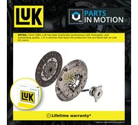 Clutch Kit 3pc (Cover+Plate+CSC) fits VOLVO S80 Mk1 2.4 LHD Only 00 to 06 240mm