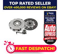 Clutch Kit 3pc (Cover+Plate+CSC) fits VW CADDY 2.0D 2011 on 241mm Blue Print New