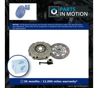Clutch Kit 3pc (Cover+Plate+CSC) fits VW EOS 1F 2.0D 06 to 11 241mm Blue Print