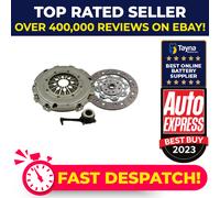Clutch Kit 3pc (Cover+Plate+CSC) fits VW SCIROCCO Mk3 2.0D 08 to 17 241mm New