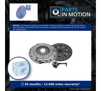 Clutch Kit 3pc (Cover+Plate+CSC) fits VW SHARAN 7M, 7M9 1.9D 2.0D 95 to 10 ANU