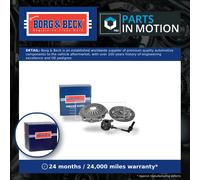 Clutch Kit 3pc (Cover+Plate+CSC) HKT1382 Borg & Beck 306201473R 306205974R New
